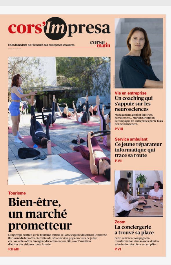 Marion Stromboni fait entrer les neurosciences dans les entreprises corses